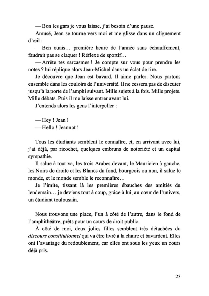 Assis sur un radeau de glace