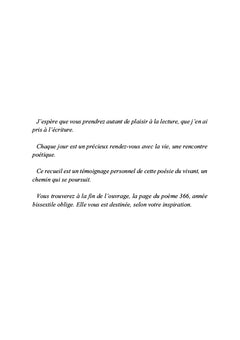 Poésie d'une vie ordinaire