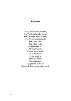 Poésie d'une vie ordinaire