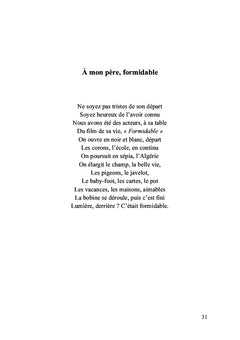 Poésie d'une vie ordinaire