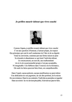 Je préfère mourrir debout