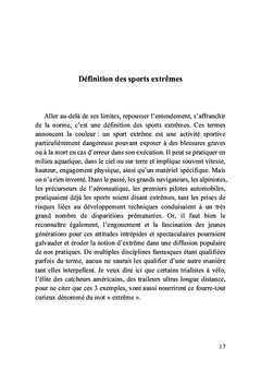 Sports extrêmes et effondrement