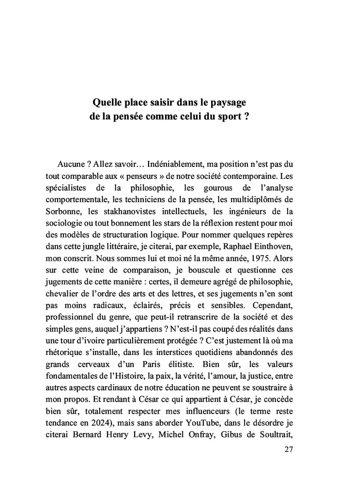 Sports extrêmes et effondrement