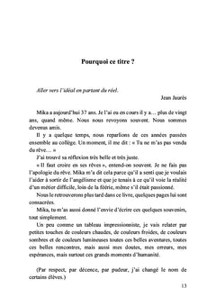 Tu ne m'as pas vendu du rêve