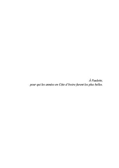 La malédiction des toubabs