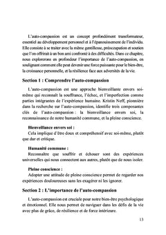 Parcours vers l'amour de soi