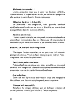 Parcours vers l'amour de soi