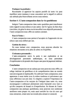 Parcours vers l'amour de soi