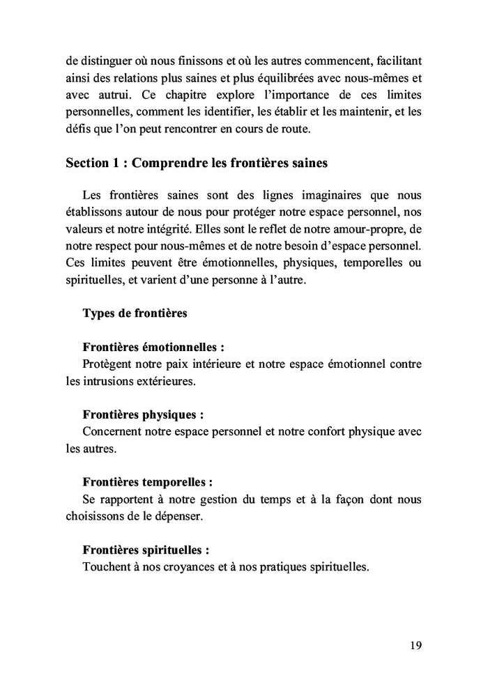 Parcours vers l'amour de soi