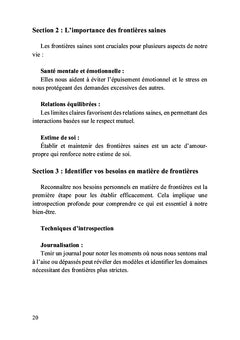 Parcours vers l'amour de soi