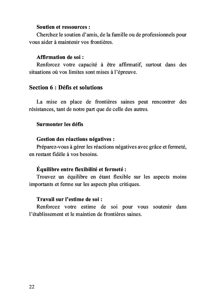 Parcours vers l'amour de soi