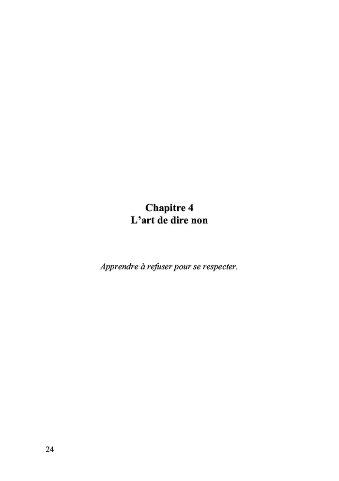 Parcours vers l'amour de soi