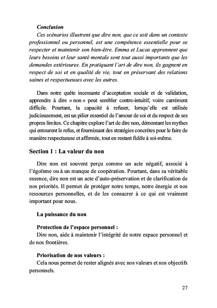 Parcours vers l'amour de soi