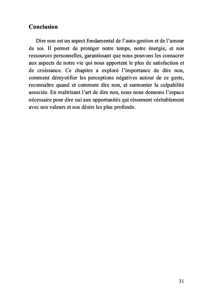 Parcours vers l'amour de soi