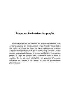 Doctrines, faits et comportements au Cameroun