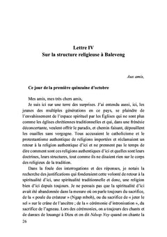 Doctrines, faits et comportements au Cameroun