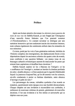 Les derniers jours pauvres du reste de ma vie