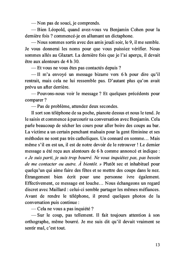 La chaîne des coupables