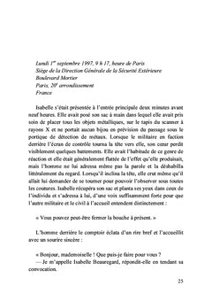 Les sentinelles de l'espoir