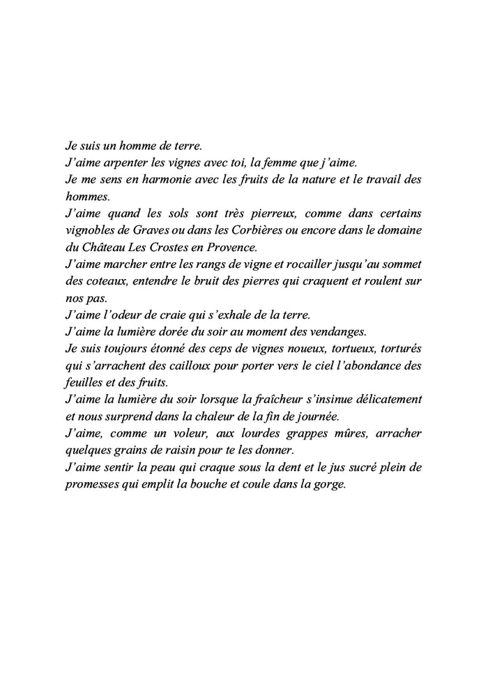 Soif d'existence, flâneries et digressions