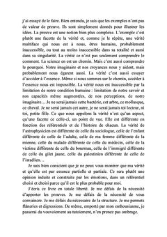 Soif d'existence, flâneries et digressions