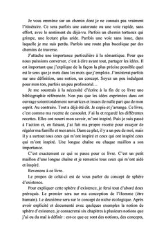 Soif d'existence, flâneries et digressions