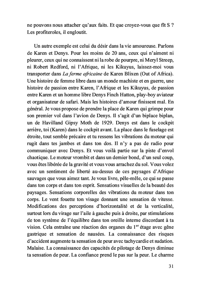 Soif d'existence, flâneries et digressions