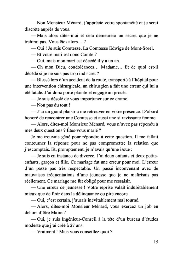 La comtesse Edwige de Mont-Sorel