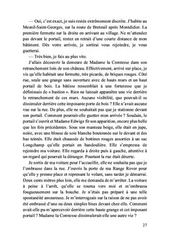 La comtesse Edwige de Mont-Sorel