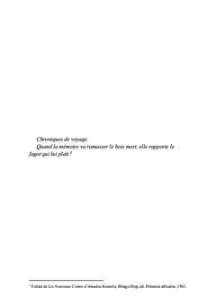 Le monde en partage