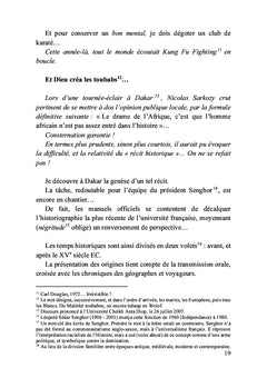 Le monde en partage