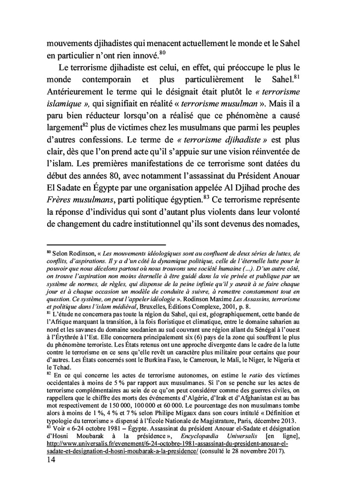 Lutte contre le terrorisme au Sahel