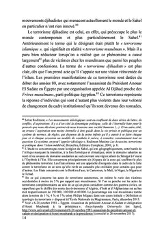 Lutte contre le terrorisme au Sahel