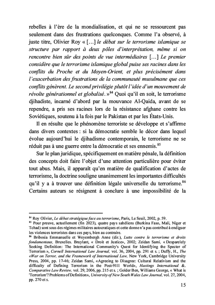 Lutte contre le terrorisme au Sahel