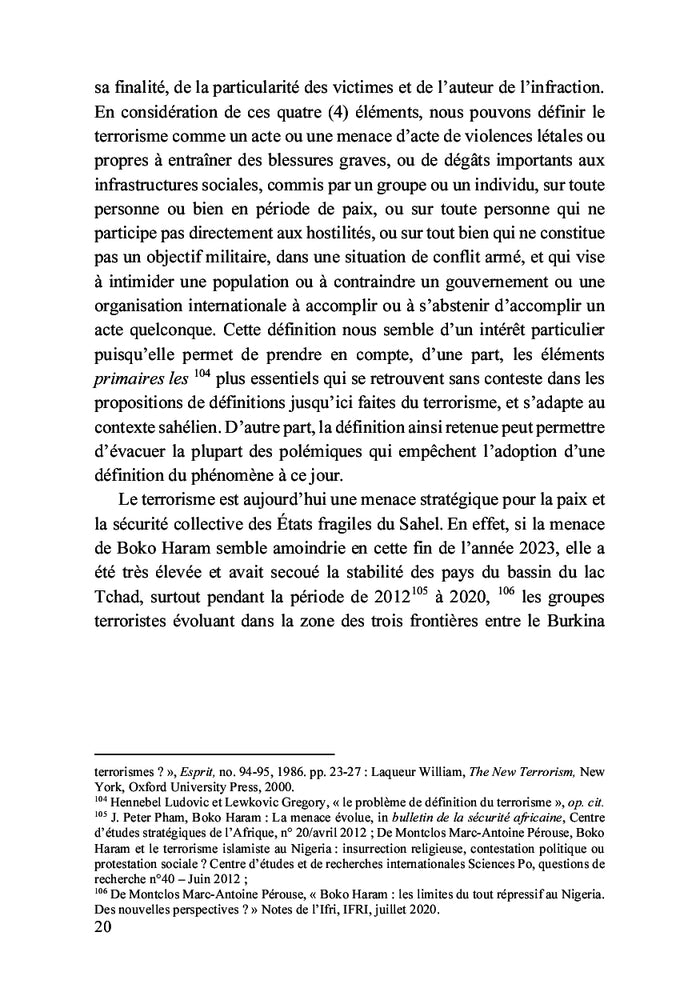 Lutte contre le terrorisme au Sahel