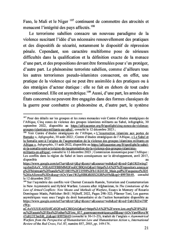 Lutte contre le terrorisme au Sahel