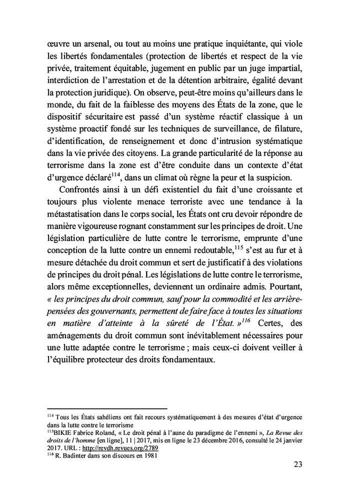 Lutte contre le terrorisme au Sahel