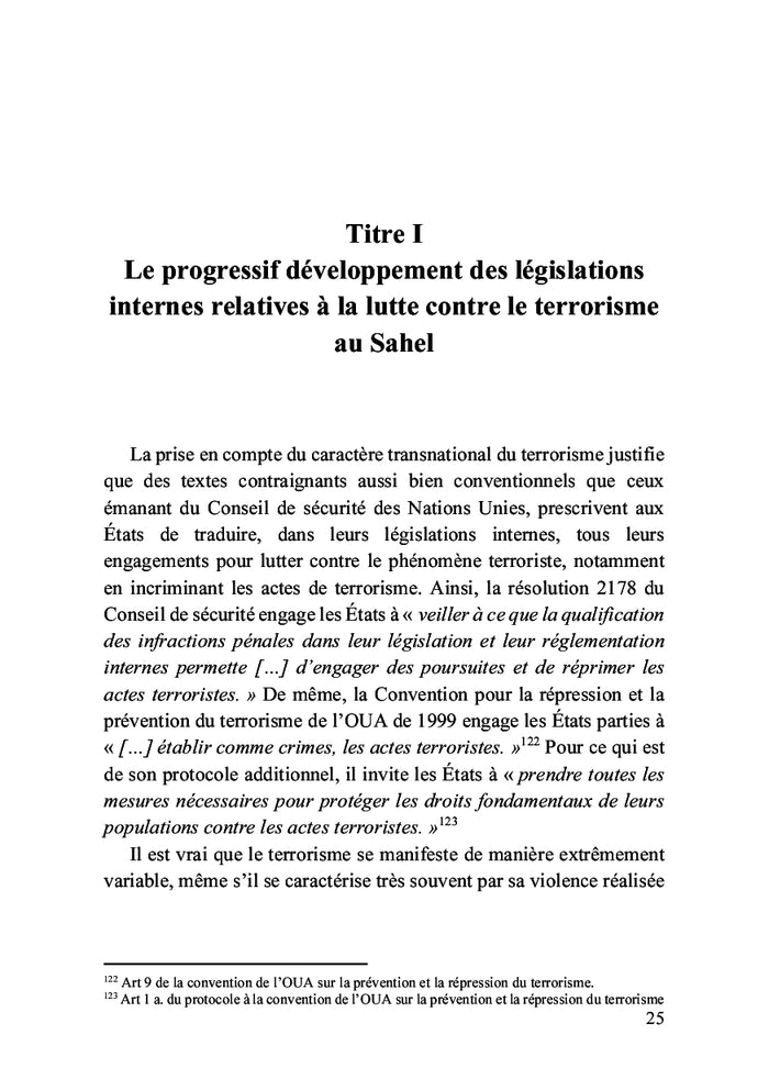 Lutte contre le terrorisme au Sahel