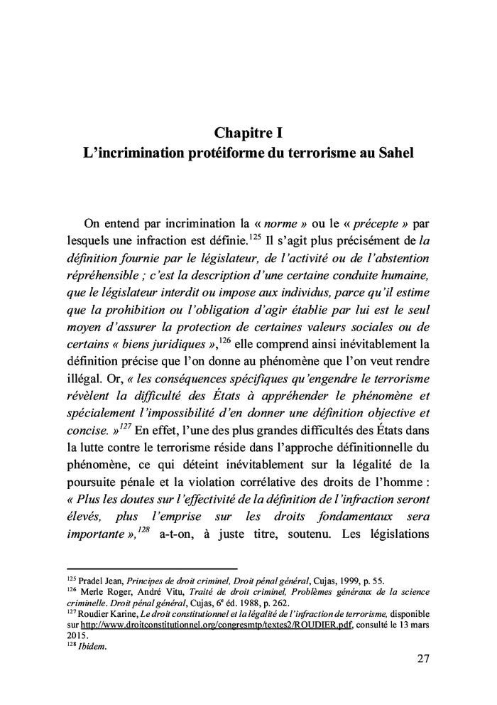 Lutte contre le terrorisme au Sahel