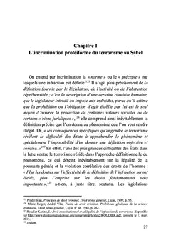 Lutte contre le terrorisme au Sahel
