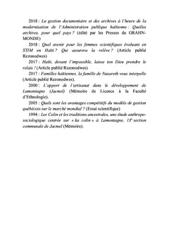Le déficit de gouvernance du système éducatif haïtien