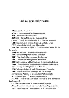 Le déficit de gouvernance du système éducatif haïtien