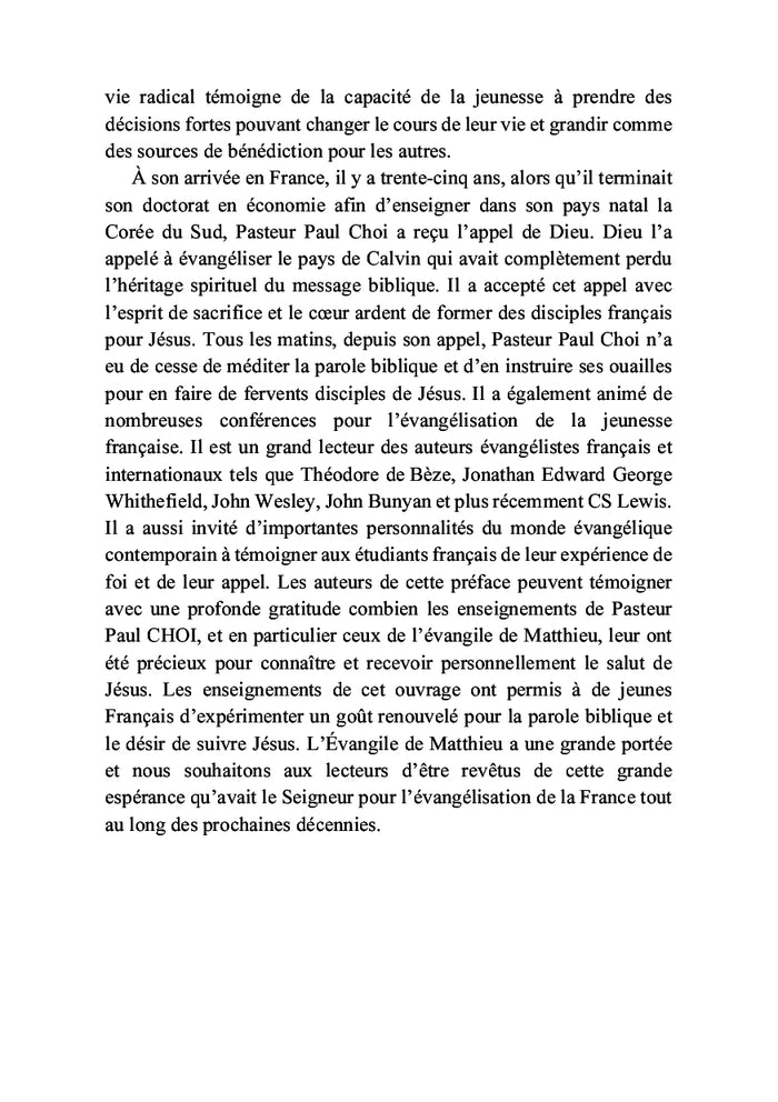 Commentaires de l'Évangile selon Matthieu