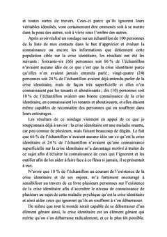 La crise identitaire : Comment s'en débarrasser ?