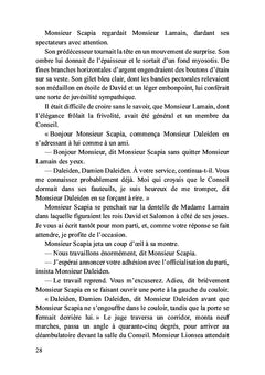 Le travail du mensonge