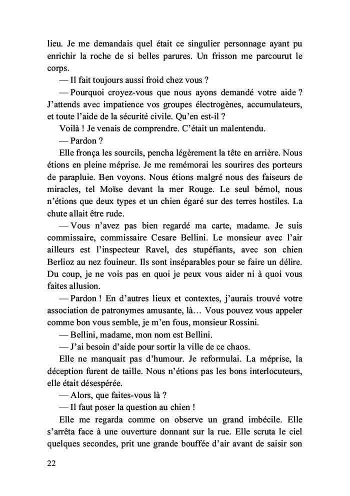 Bellini fait de l'impro