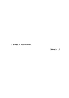 Au commencement était le verbe
