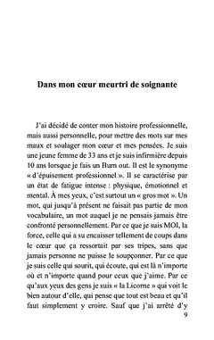 Dans mon coeur de femme-soignante