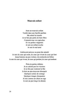 Poésie délinquante