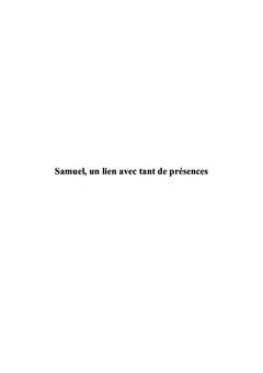 Le bateau de douceurs de Samuel